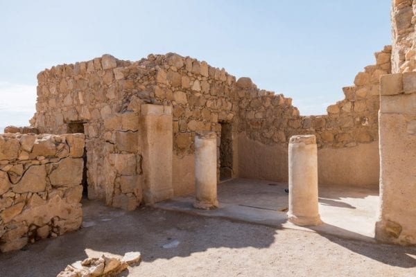 Ruins of the ancient Masada