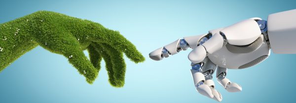 Nature,And,Technology,Abstract,Concept,,Robot,Hand,And,Natural,Hand