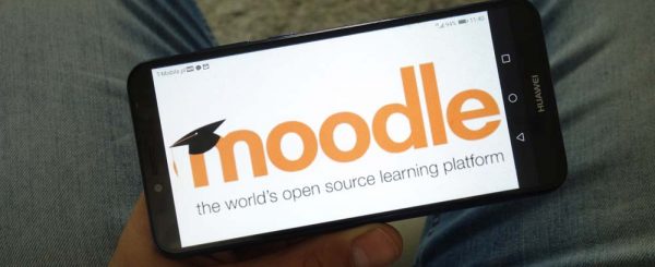 Konskie,,Poland,-,June,29,,2019:,Moodle,Logo,Displayed,On