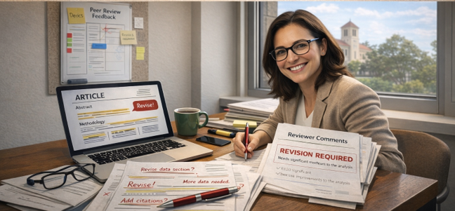 "רביזיות בעקבות שיפוט מאמרים": טיפים וכלים להתמודדות עם הערות שופטים ולהובלה לפרסום